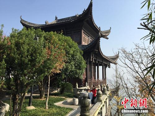 今日的石鼓书院。中新网记者 宋宇晟 摄