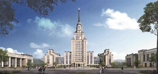 ▲深圳北理莫斯科大学全景效果图。