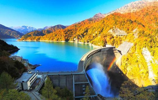 黑部大坝秋景(资料图)
