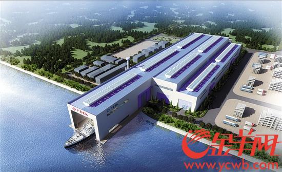 广州奥翼电子柔性显示总部及研发生产基地项目效果图