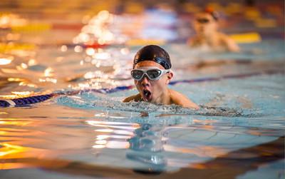 游泳也属于一些学校体育特招生的范畴。信息时报记者 陆明杰 摄