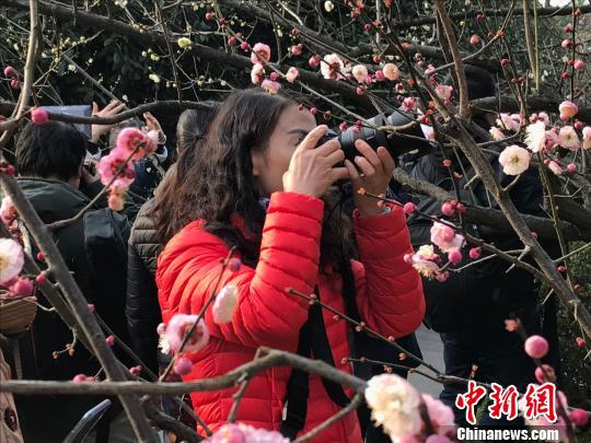 摄影爱好者在摄影采风 刘鸿鹤 摄