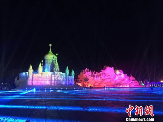 冬季的太阳岛雪博会 宋运军 摄