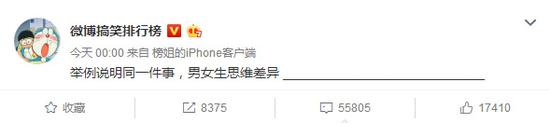 在感情里,这种思维差异自然是体现得最明显的。