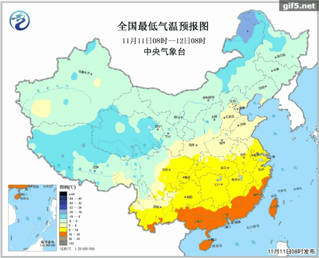 虽然冷空气已经开始侵蚀北方