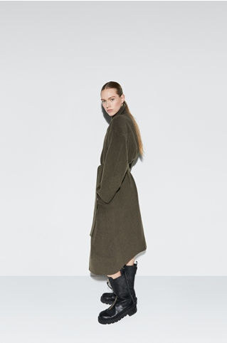 Double Face Wrap Coat 双面大衣