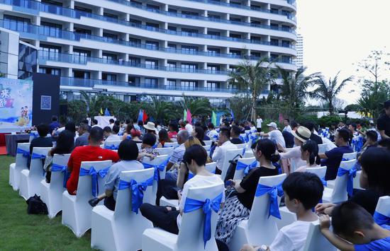 图:君廷度假酒店开业典礼现场