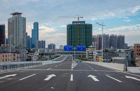 隆生大桥江北段