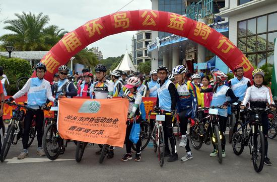 南澳骑行节参加骑友：汕头市户外运动会协会