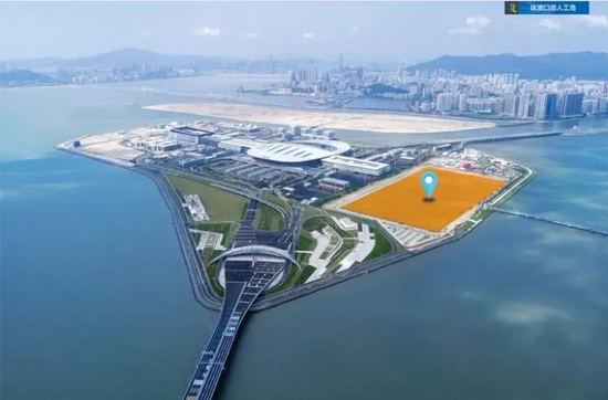 世茂港珠澳合作创新(珠海)基地区位示意图
