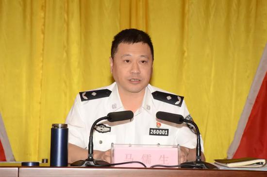 揭阳市副市长、公安局局长马儒生出席会议并讲话