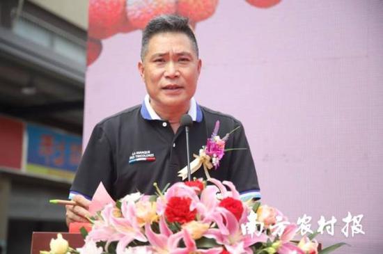 广州市从化区岭南水果产业协会常务副会长李会中