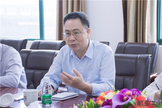 彭权群书记肯定我院办学所取成绩 阮颖摄