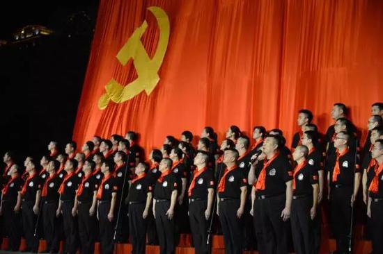 汕头公安机关举行合唱比赛 热烈庆祝建党97周