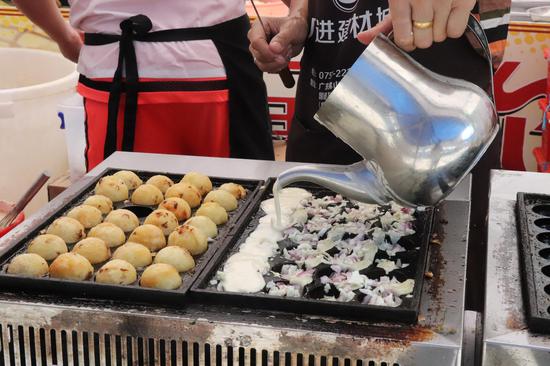 环球美食荟展区美食