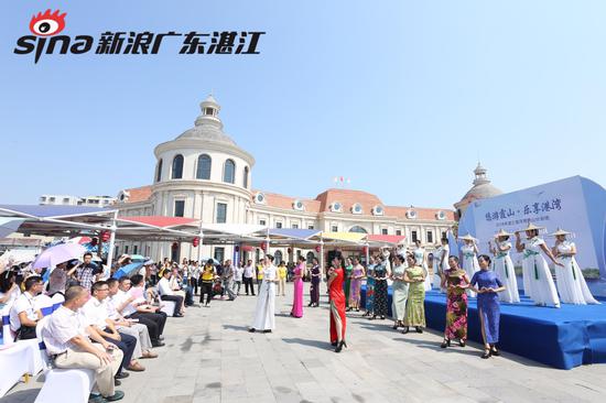 2018湛江海洋周霞山分会场启动仪式现场