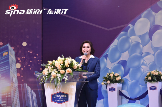 希尔顿欢朋酒店总经理黄利亚