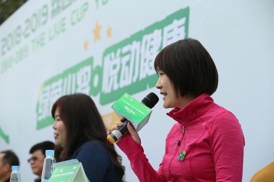 荔园集团品牌战略管理中心总监郭颖开幕致辞
