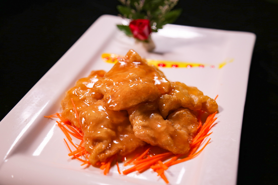 <strong>柠蜜酸甜锅包肉</strong>
