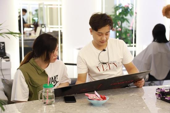 发型顾问会提前一对一的给出改造建议