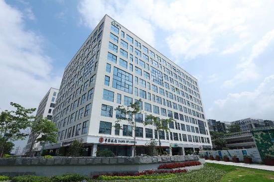 中新广州知识城腾飞园实景图