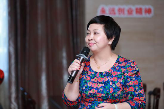 李锦记中国企业事务总监赖洁珊女士表达对网友的感谢