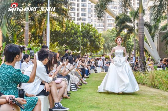婚纱秀现场