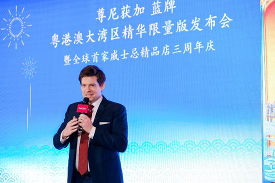 帝亚吉欧中国总经理艾恩华先生致辞