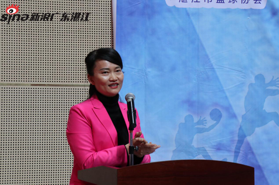 麻章区人民政府副区长陈小珠致辞