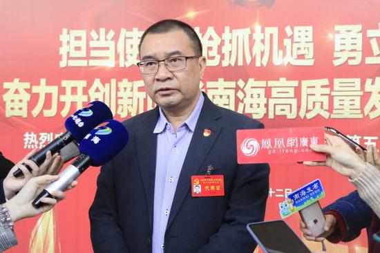 桂城街道党工委书记麦绍强