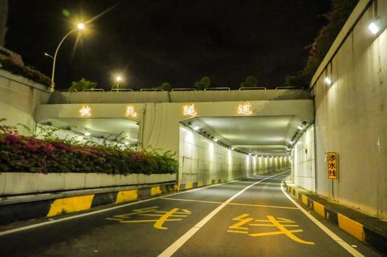 健民隧道:健民路下穿梅华路隧道