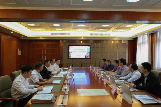 最高人民检察院侦查监督厅韩晓峰副厅长一行到花都区人民检察院调研重大监督事项“案件化”办理模式试点工作推进情况。