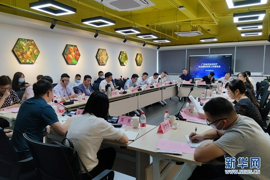 座谈会现场。新华网发