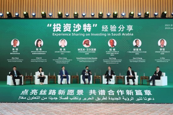参会嘉宾共同探讨沙特投资新机遇。李剑锋 摄
