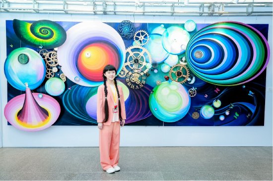 图解一:黄朱青子和她的作品《斐波那契之渊》