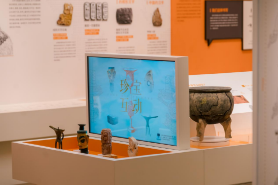 可触摸模型珍宝互动展项