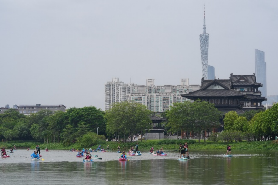 “水上漫游纪”活动现场
