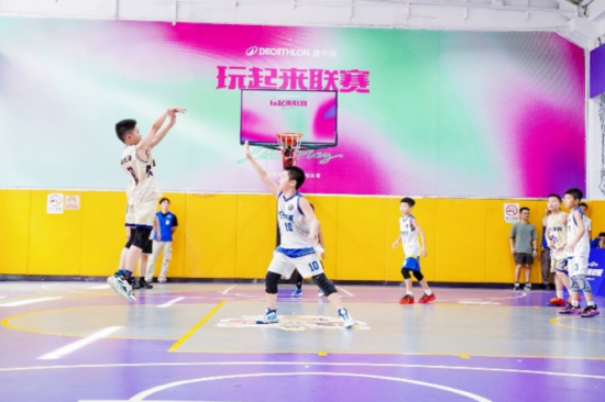 “玩起来联赛-2026青少年篮球3V3”精彩瞬间