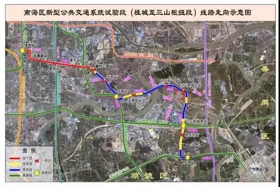 南海新交通试验段