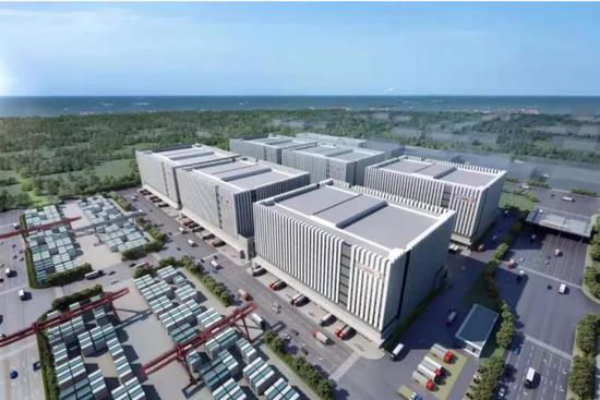 南沙国际物流中心效果图