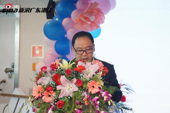 湛江市文化广电旅游体育局副局长李晖发言