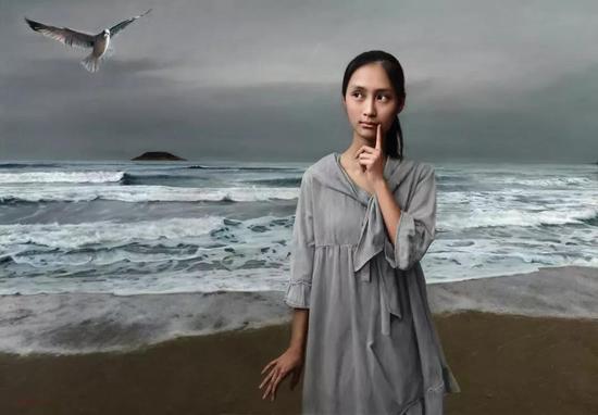 李文涛 法国 归 油画 121cm×175cm