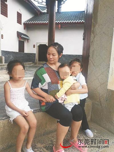 孙大明去世后,留下妻子和三个孩子 家属供图