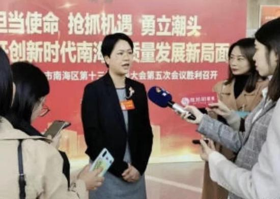 里水镇党委书记谭艳玲
