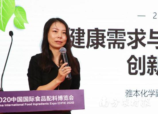 雅本化学股份有限公司副总裁王卓颖