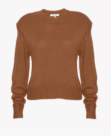 Clean Crew Neck Sweater 圆领修身毛衣