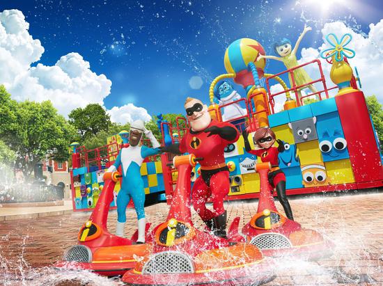 “Pixar水花大街派对!”