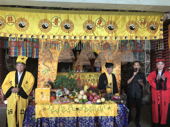 2018广州白云山郑仙诞祭礼仪式活动现场