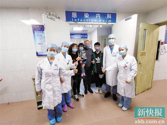 广州首例新型冠状病毒感染的肺炎治愈者出院