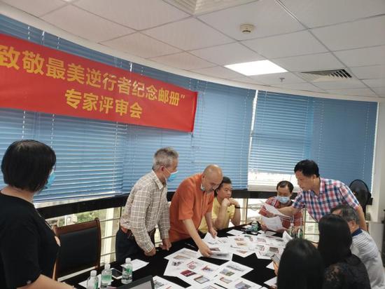 参选作品评审现场